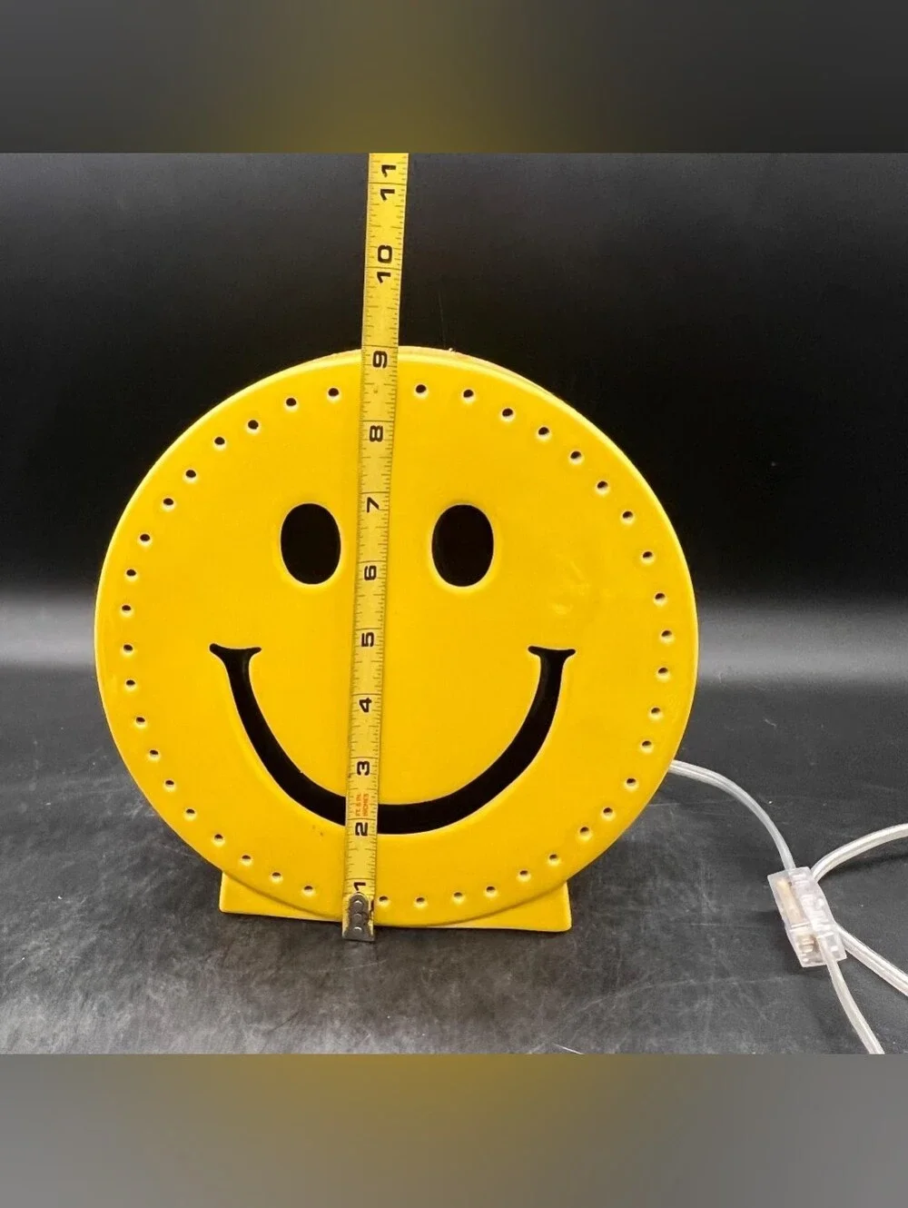 Vintage Classic Smiley Face Marquee-style Accent Lamp